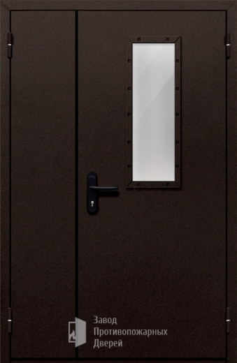 Фото двери «Полуторная со стеклом №210» в Саратову