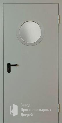 Фото двери «Однопольная с круглым стеклом EI-30» в Саратову