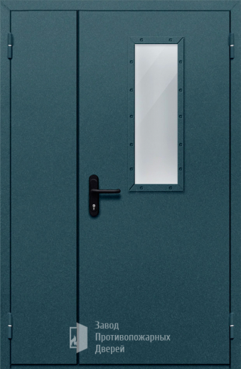 Фото двери «Полуторная со стеклом №27» в Саратову