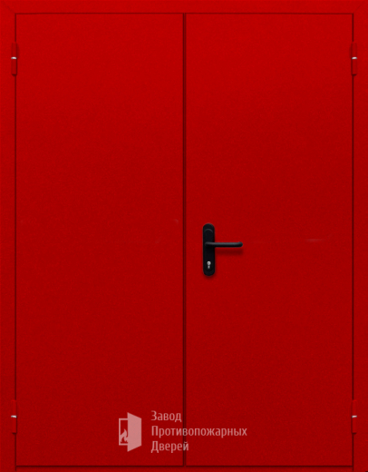 Фото двери «Двупольная глухая (красная)» в Саратову