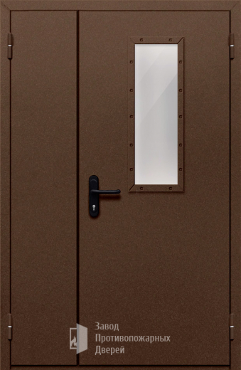 Фото двери «Полуторная со стеклом №28» в Саратову