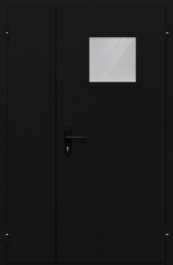 Фото двери «Полуторная со стеклом №84» в Саратову