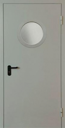 Фото двери «Однопольная с круглым стеклом EI-30» в Саратову