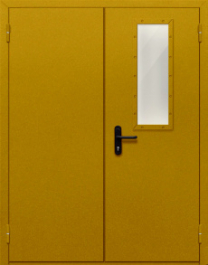 Фото двери «Двупольная со одним стеклом №45» в Саратову