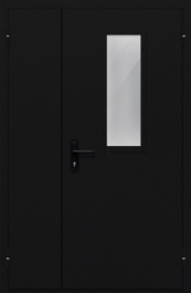 Фото двери «Полуторная со стеклом №24» в Саратову
