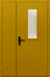 Фото двери «Полуторная со стеклом №25» в Саратову